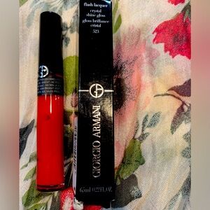 Giorgio Armani “Lip Lacquer” Lip Gloss Color: Pink 523